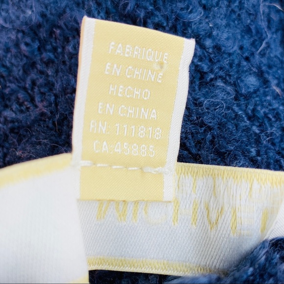 MICHAEL Michael Kors V-Neck Blue Knit Sweater - Picture 5 of 5